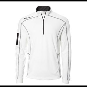 COLUMBIA Mens Omni Wick 1/4 Zip Golf Pullover NWT